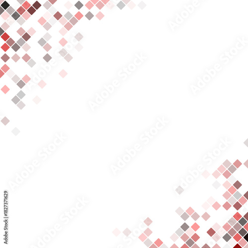 Abstract geometric shapes with vibrant color accents