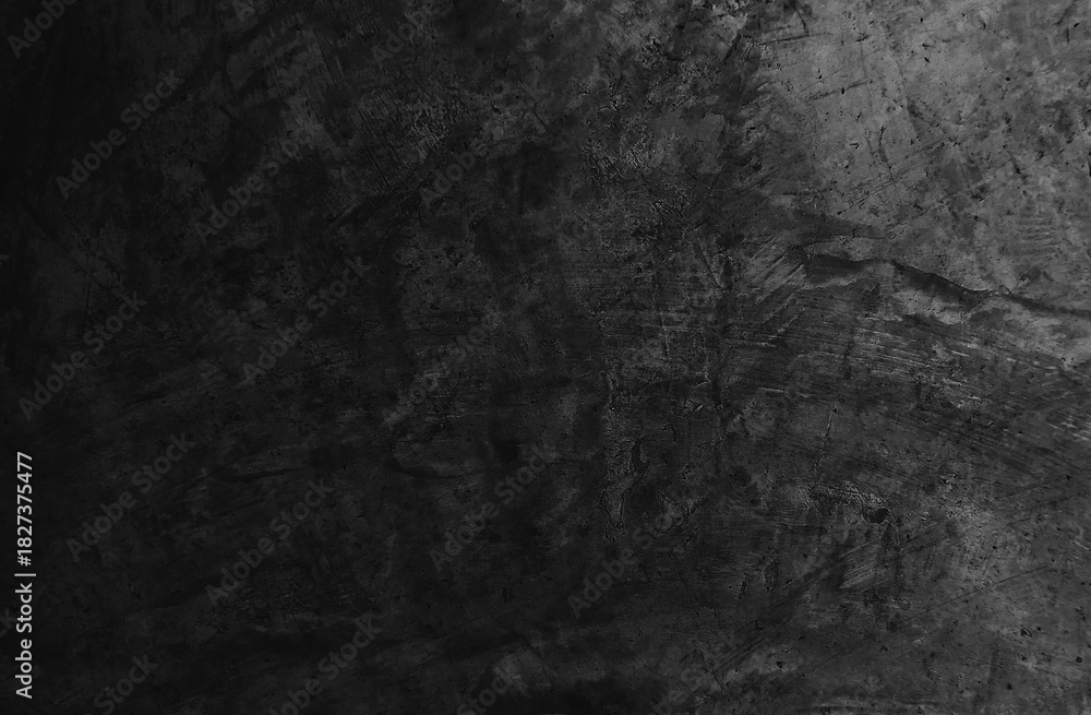 Naklejka premium Dark cement wall background in vintage style