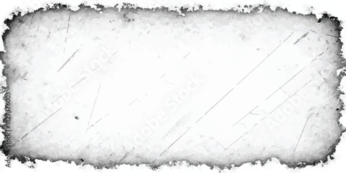 Grunge frame with distressed edges a textured border for adding a vintage or rustic feel perfect for backgrounds and overlays