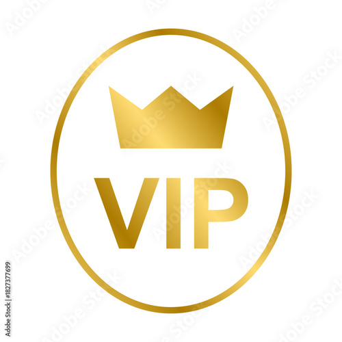 VIP icon vector for graphic design, logo, website, social media, mobile app, UI