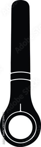 Illustration Speculum gynecological medical instrument healthcare silhouette vector