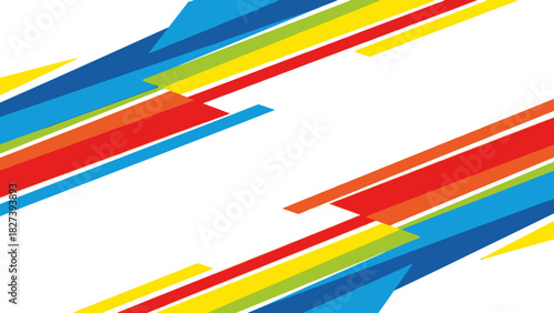 Abstract colorful stripes background diagonal lines in a modern vector design perfect for presentations and graphic design projects