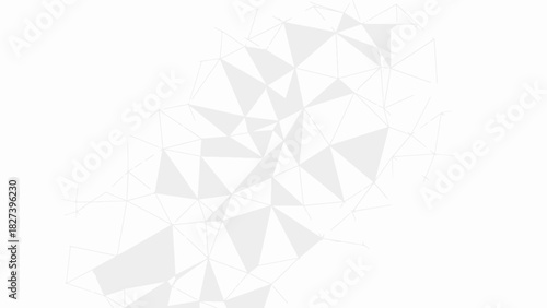 Abstract geometric background with triangles modern vector design element for creative layouts isolated on white