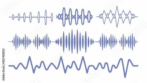 sound wave background