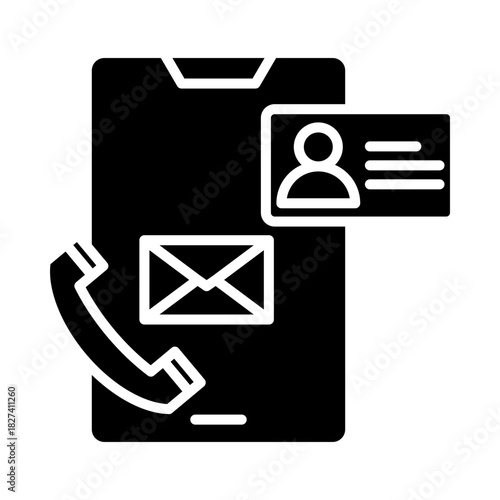 contact information icon