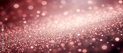 An elegant crystal-like dust particle background with soft glowing scatter and cinematic lighting.