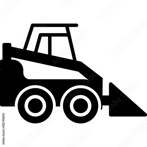 Skid Steer Loader Icon