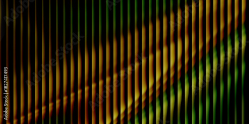 Abstract background with vertical lines in shades of green and brown