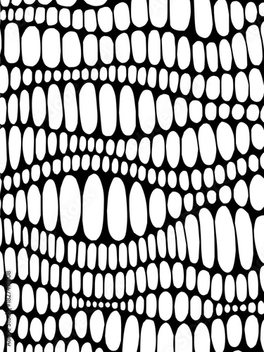 Modern abstract pattern with elongated shapes creating a stylish, bold design perfect for backgrounds and prints, adding a touch of artistic flair