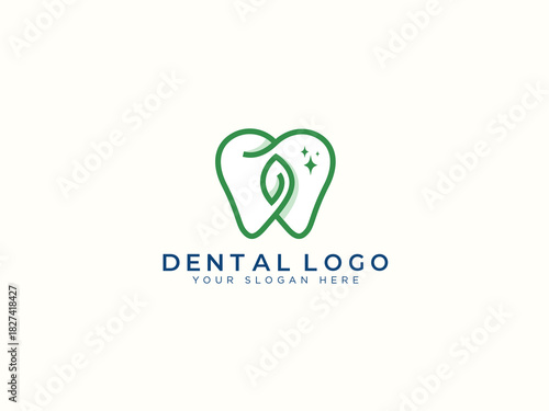 Dental Logo design vector template