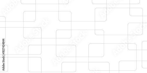 Abstract background white modern background. Gradient square shape design. Futuristic technology concept. Abstract geometric line square seamless pattern.