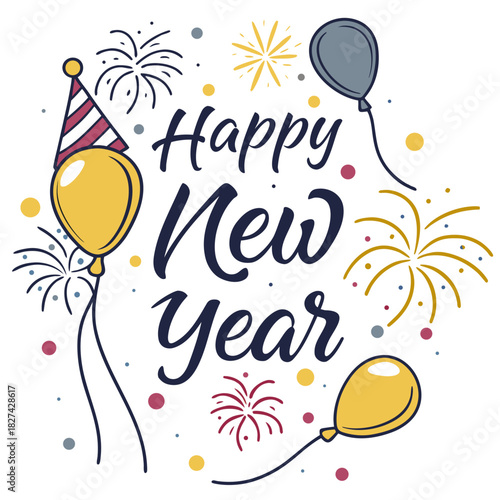 Happy New Year 2026 New Design