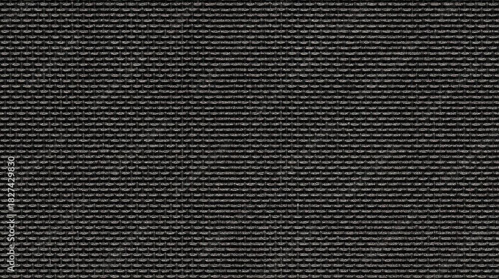 Fototapeta premium Plain Weave Carbon Micro Texture Seamless Flat Background