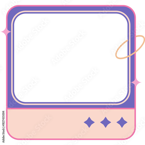 Cute UI Border Illustration