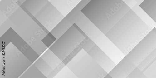Minimal abstract tech gradient white, gray creative triangle. geometric technology space. rectangle randomly arranged white line background. paper web overlap presentation design.	
