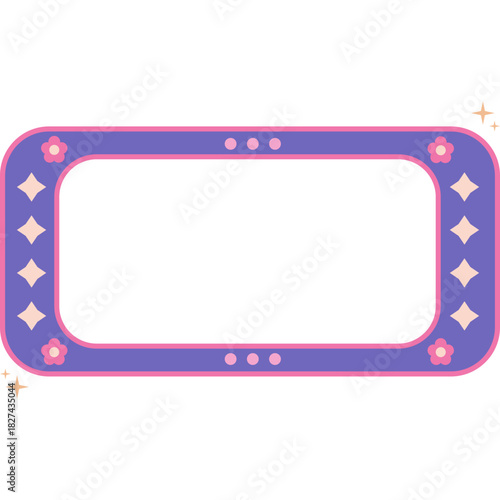 Cute UI Border Illustration