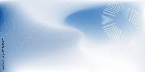 Gradient abstract background with circular line patterns. Vector illustration modern elegant