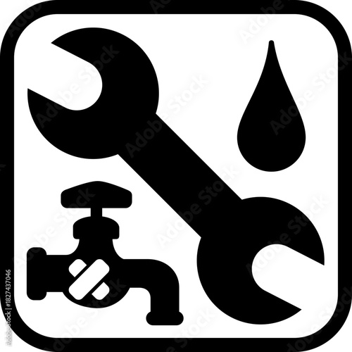 水道メンテナンスのアイコン