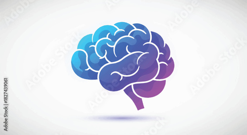Colorful abstract brain illustration representing creativity, cognition, and modern science.