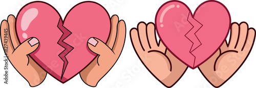 Heart Illustration Design, Love and Care Drawing, Hand Drawn Heart Vector, Minimal Romantic Art, Cute Valentine's Design, Hands Holding Heart Illustration, Black and White Love Art, Elegant Heart Vect