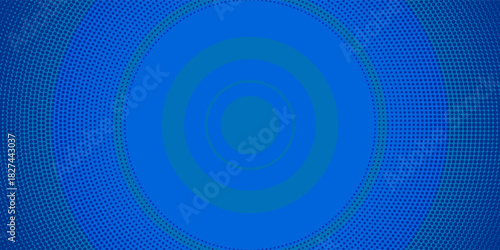 Abstract blue comic book background vintage pop art superhero background for comics, comic background with dot pattern halftone , vector illustration