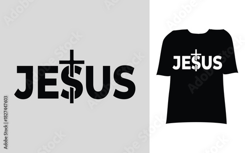 Jesus lover t shirt design