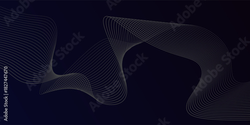 Best Line cosmic waves glowing under a starry night sky, evoking serenity and infinite depth. background