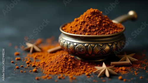 Traditional spices market in India. asia, exotic, food, spice, travel, india, morocco