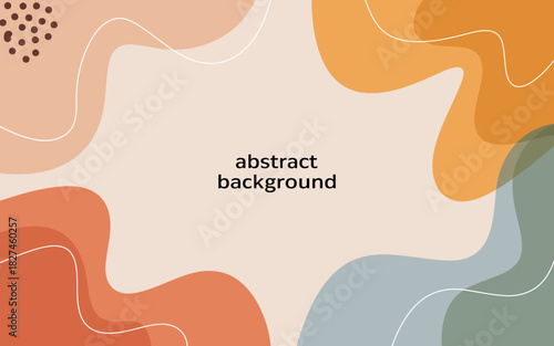 An abstract colorful background featuring flowing shapes, perfect for creative design projects requiring a vibrant and energetic visual appeal to attract attention.
