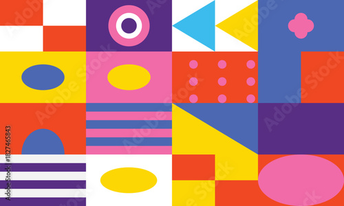 Abstract geometric background 