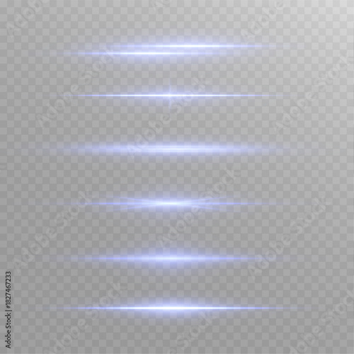 Bright blue flash lines glide horizontally, blending neon clarity with a subtle gradient depth vector