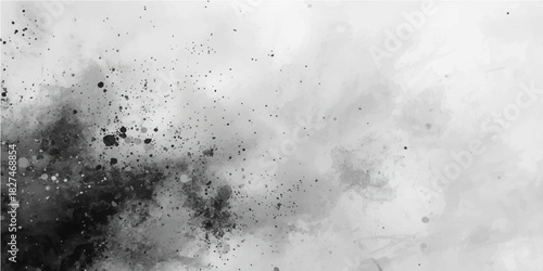 Old grunge wall and paper texture background pattern