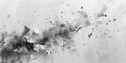 Grunge wall texture with old paint pattern and dirty concrete surface