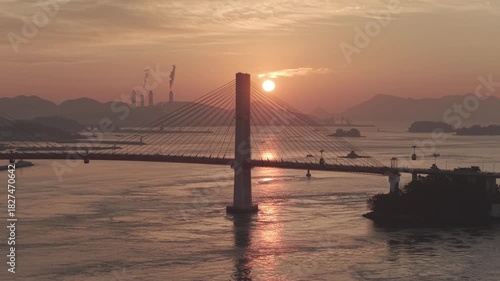 사천 일출