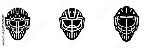 Hockey Goalie Masks: A Trio of Protective Gear.