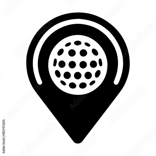Golf Course Location Icon: Pinpoint Your Perfect Tee Time.