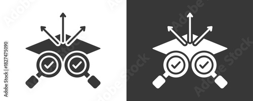 Surface Icon Set Vector Collection Isolated In Black And White