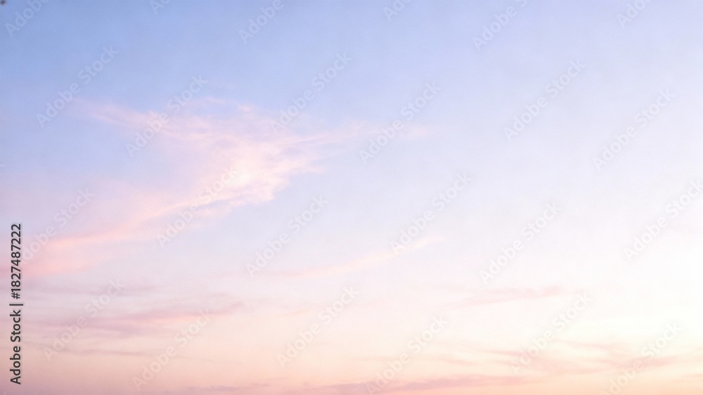 Obraz premium Realistic Concept Image of Pastel Sky Gradient