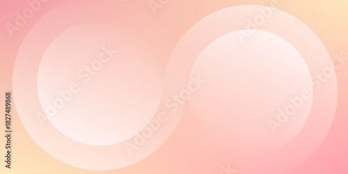 abstract background.modern.minimalist.pink and yellow gradations.circle effect.memphis.trendy .eps 10