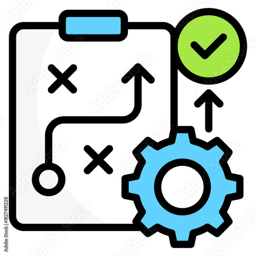 Strategy Execution Icon