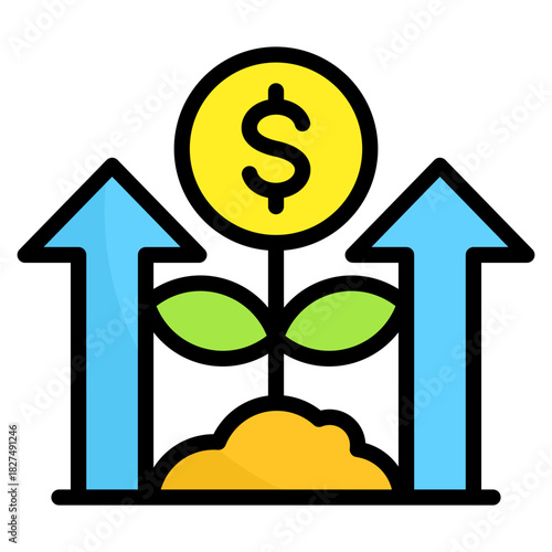 Business Growth Icon