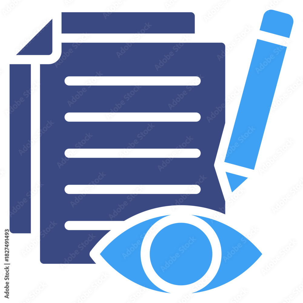 Obraz premium Vision Statement Icon