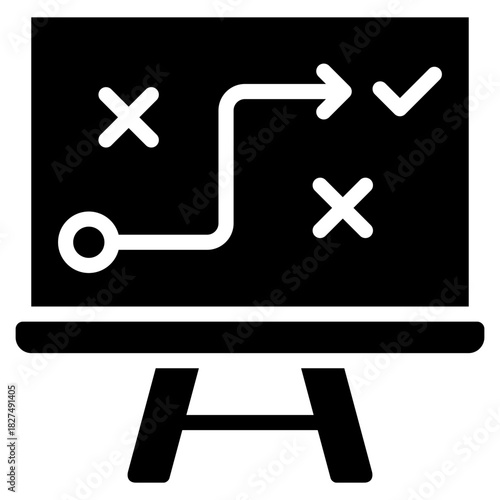 Strategic Roadmap Icon