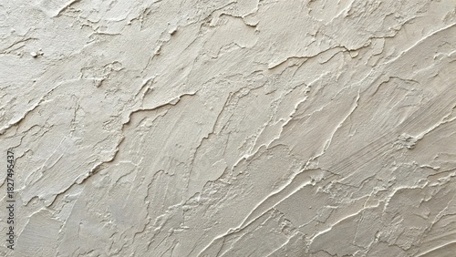Thick gesso texture with visible brush marks on a surface for artistic projects or home decor