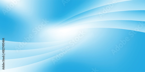 minimalist blue and white wave background for banner, presentation, and cover. vector