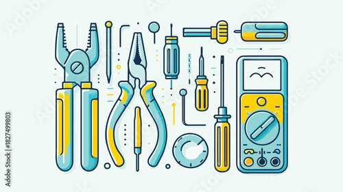 everyday equipment images with a simple, beautiful minimalist style