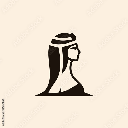 Egyptian Lady Logo