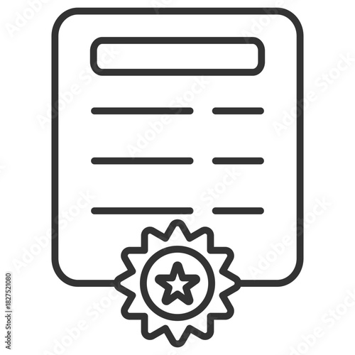 Leaderboard Outline Icon