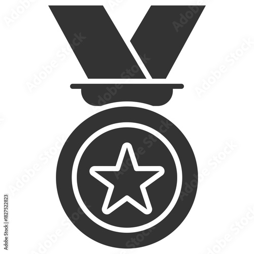 Medal  Glyph Icon