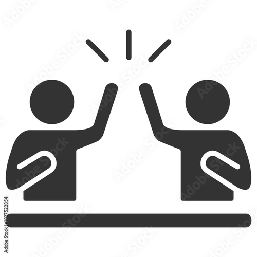 Celebration Glyph Icon